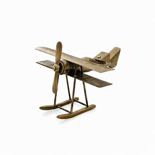 Maquette avion laiton - en,