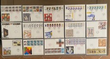FDC LOT DE 15 ENVELOPPES 1er JOUR GRAND FORMAT FRANCE EDITION LNF 1990 à 1993