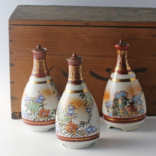 Ancienne bouteille saké - ancienne,