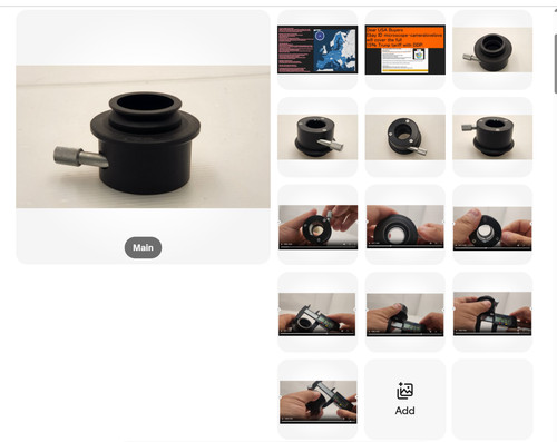 Adaptateur oculaire olympus - adaptateur,