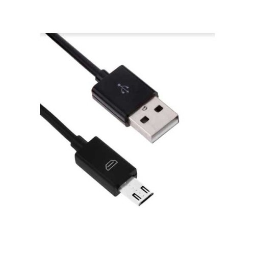 Câble micro usb noir - noir, (1m)