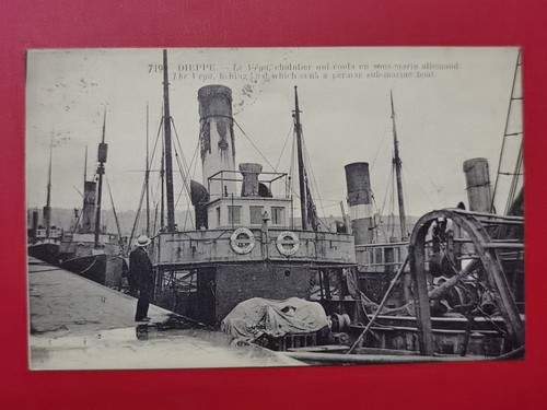 Cpa dieppe le véga - 76,