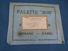 Ancienne palette "bob" lefranc paris artiste peintre objet de décoration ecole