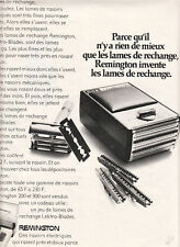 Publicité ancienne lames de