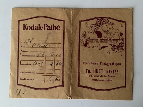 Ancienne pochette photo kodak - ancienne,