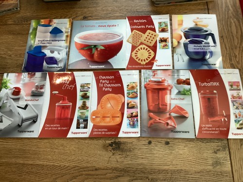 Tupperware lot livret de - ,