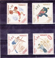 MONACO lot 4 timbres neuf*