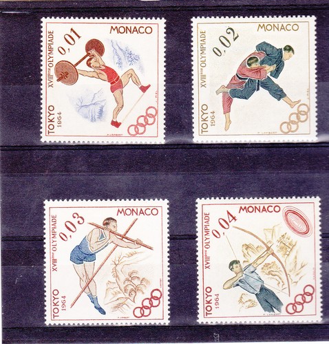 Monaco lot timbres neuf - lot,