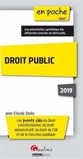 DROIT PUBLIC 2019 - 5EME