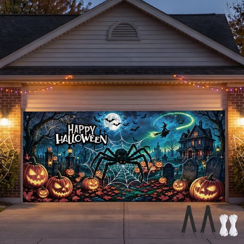 Pamase halloween garage door - pamase,