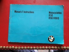 Manuel D'instructions BMW R50/R60/R69S