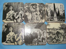 DESSOUS DE BOUTEILLES/SOUS-BOCKS avec photos du 19 eme  Empire Ottoman( TURQUIE)