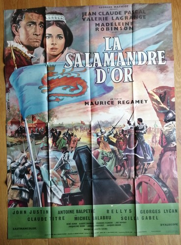 Salamandre affiche cinema - d'or,