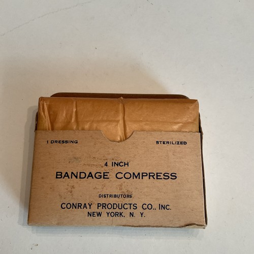 Rare ww2 compress bandage - compress,
