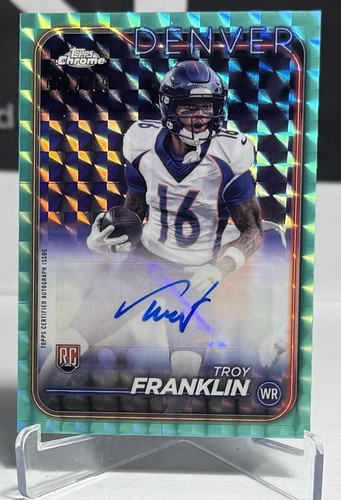 2024 topps chrome - chrome, troy
