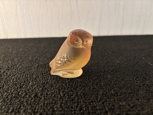 Chouette orange cristal - orange,