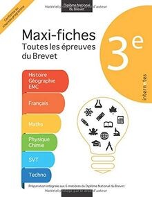 3ème maxi fiches toutes les - maxi,