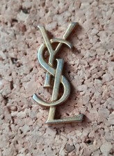 Pin's Pins Broche Brooch Yves Saint Laurent YSL Vintage Couture Mode Luxe Rare