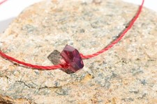 bracelet argent fil rouge