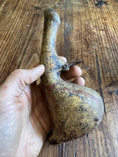 Poire poudre art populaire - a,