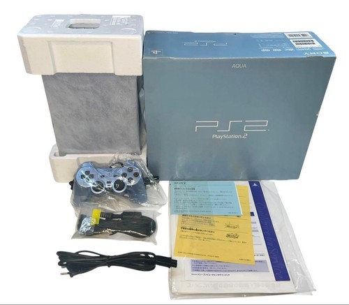 Sony playstation ps2 aqua - sony,