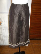 Pantalon court pantacourt MADAME ZAZA OF MARSEILLE 38/40 lin léger marron 18ao10