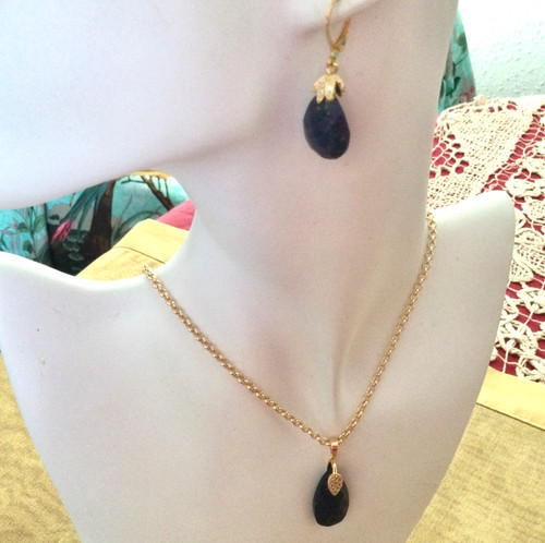 Plaqué carats lapis - or, carats-lapis
