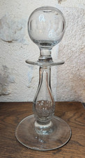 LAMPE DE DENTELLIERE - verre