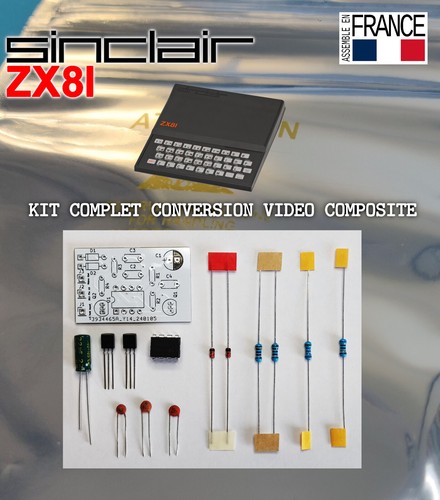 Zx81 kit module - kit, video