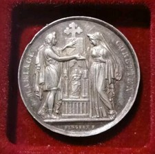 Médaille de mariage ARGENT
