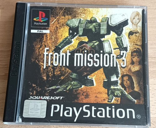 Playstation ps1 front mission - playstation,