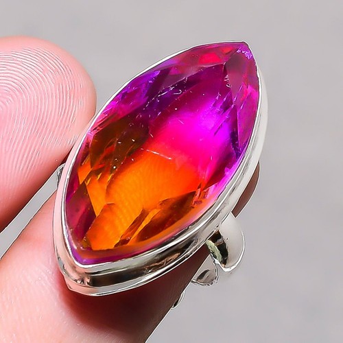 Bague ethnique réglable fait