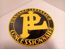 Plaque tole emaillée