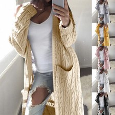 Manteau Pull Long D'hiver Pour