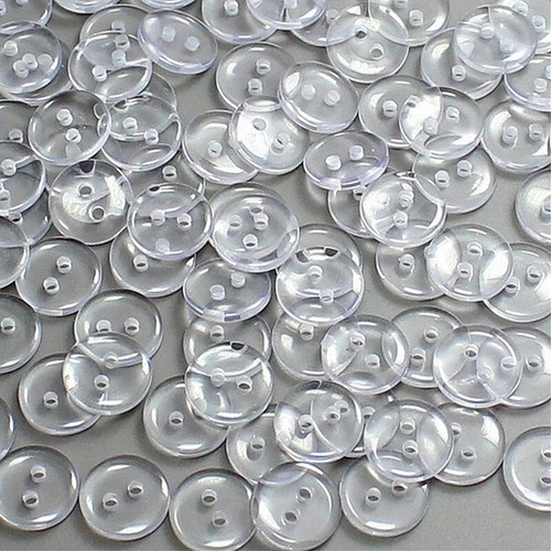 25x boutons ronds - boutons, 9mm