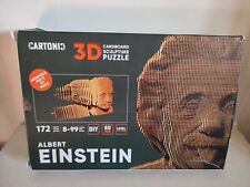 CARTONIC PUZZLE SCULPTURE 3D  ALBERT ENSTEIN COMPLET EN BOITE