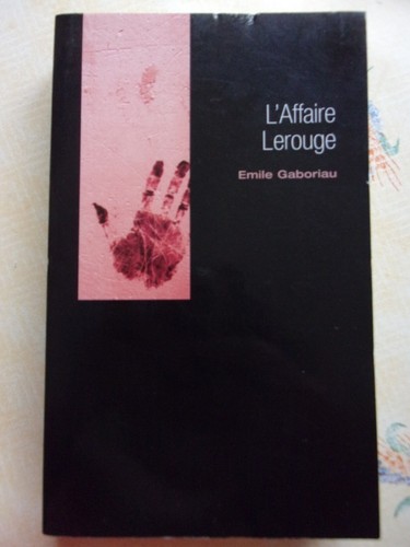 Livre affaire lerouge - livre,
