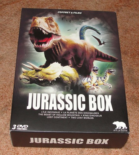 Jurassic box coffret dvd - jurassic,