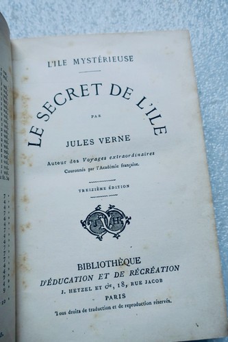 Verne jules ile - jules, l'ile