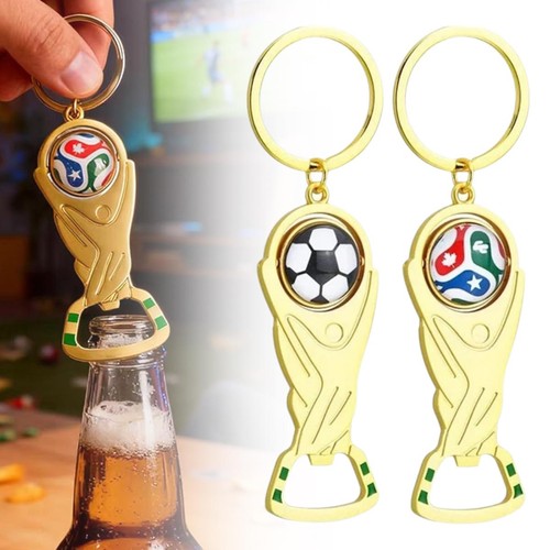 Porte clé football - football, métal