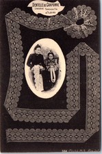 43 DENTELLE DE CRAPONNE  carte postale ancienne [JR07443]
