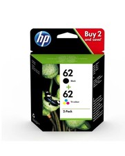 HP 62 Pack de 2 Cartouches