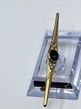 Xm - broche fine plaque or