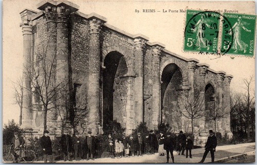 Reims carte postale - -,