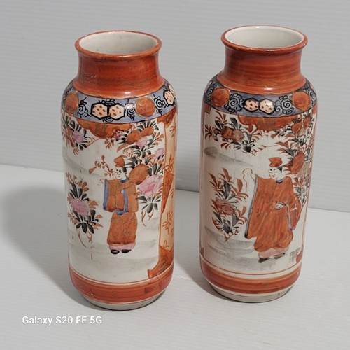 Vases meiji kutani japon - 2, meiji kutani