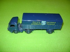 DINKY TOYS 32AB CAMION PANHARD SEMI-REMORQUE SNCF