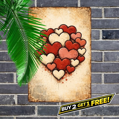 Valentine day romantic tin - day,