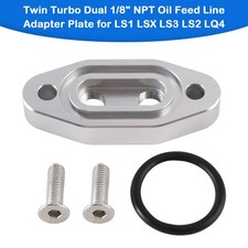 Twin Turbo Dual 1/8" NPT Oil