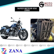 Protection de radiateur Zana adaptée à Super Meteor 650, noir
