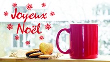 * 1 Sticker Joyeux Noël pour